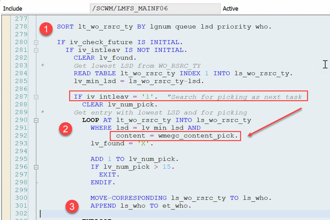 Select Warehouse Order Logic Part 1
