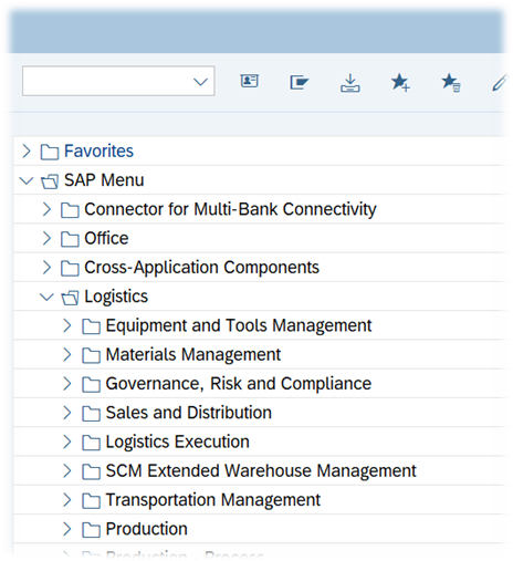 ERP modules