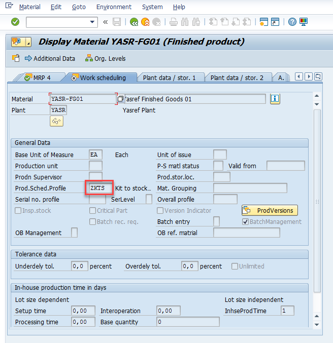 Ewm Material Master Data Table In Sap