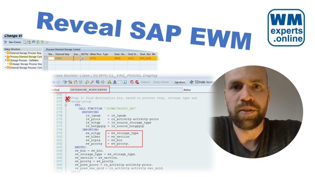 Reveal SAP EWM – Work Center determination in the context of KTS