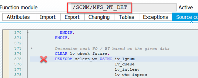 SAP EWM MFS rearrange multi-depth 10