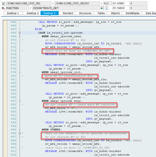 SAP EWM MFS Layout-oriented storage control_17