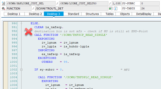 SAP EWM MFS Layout-oriented storage control_25