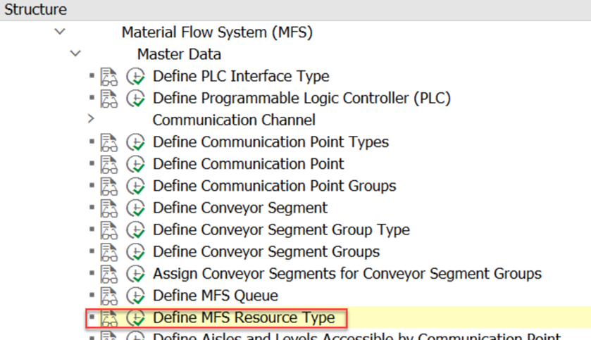 SAP EWM MFS rearrange multi-depth 21