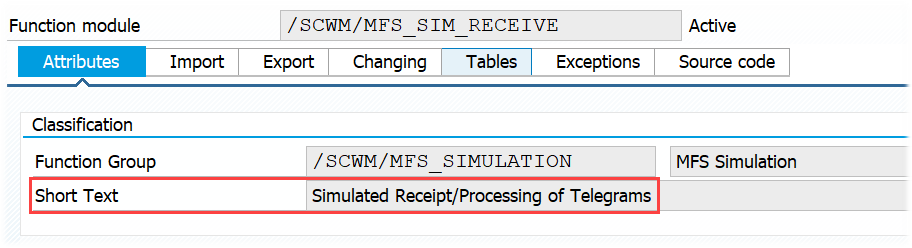 SAP EWM MFS Simulation Emulation 6