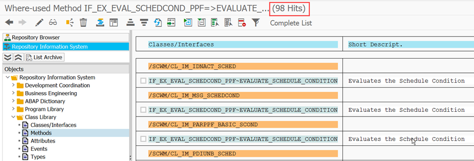 SAP EWM PPF condition records_05