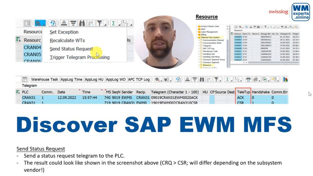 Discover SAP EWM MFS – The MFS node in the Warehouse Monitor (Part #2)