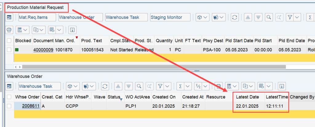 SAP EWM Enhance LSD calculation 21