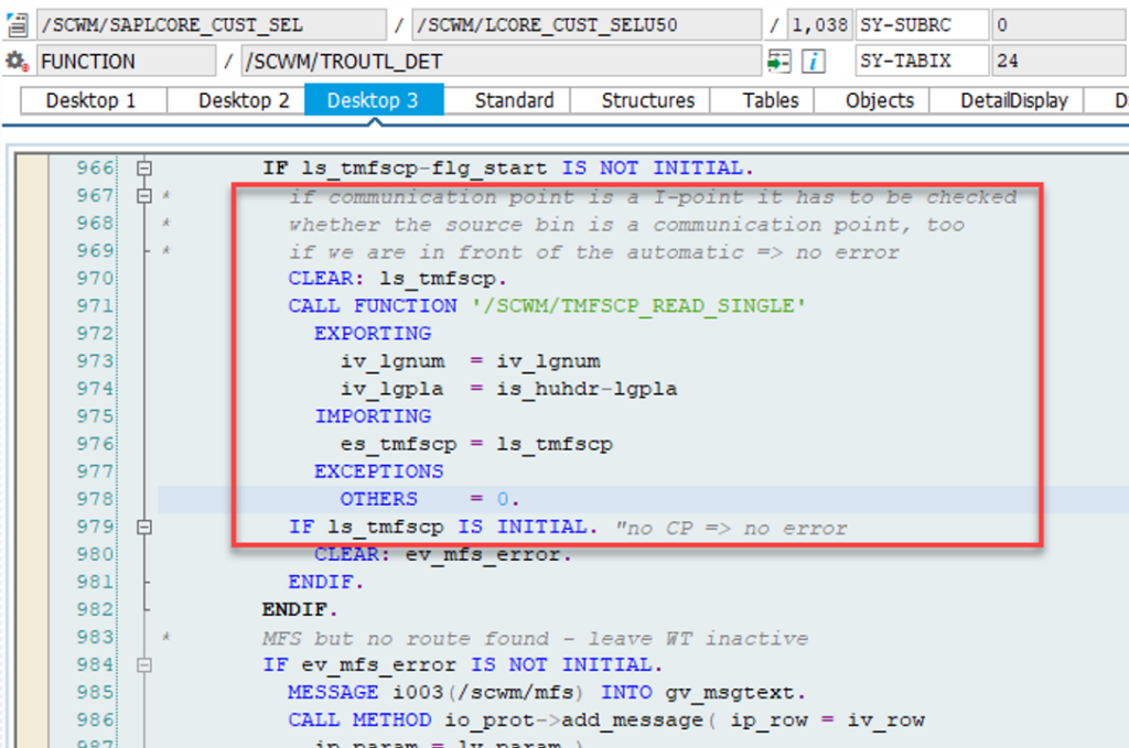 SAP EWM MFS Layout-oriented storage control_21