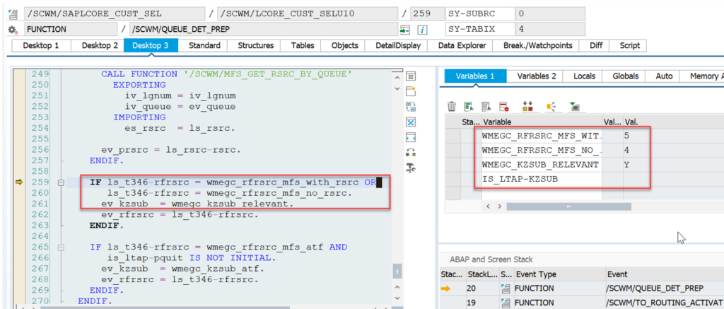 SAP EWM MFS PLC communication_07