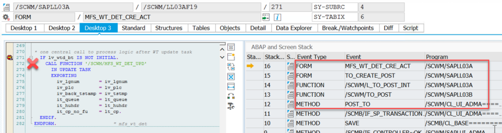 SAP EWM MFS PLC communication_10