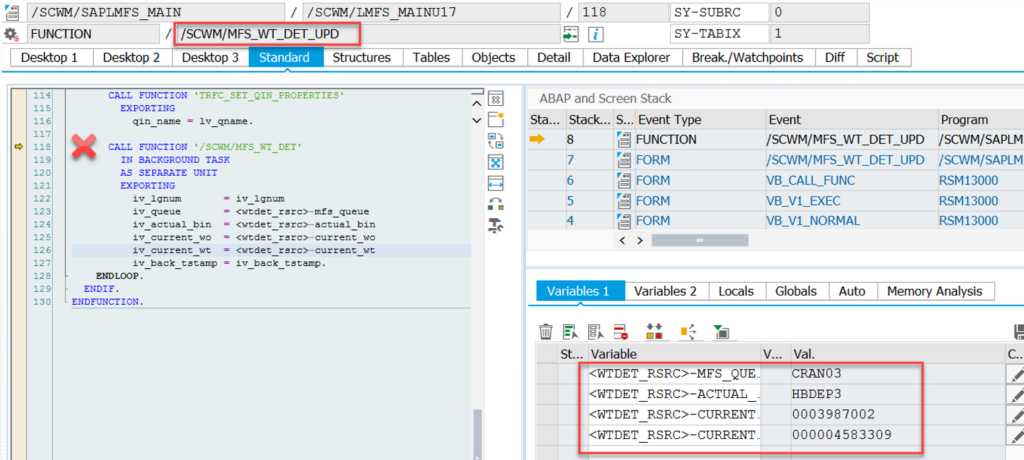 SAP EWM MFS PLC communication_11