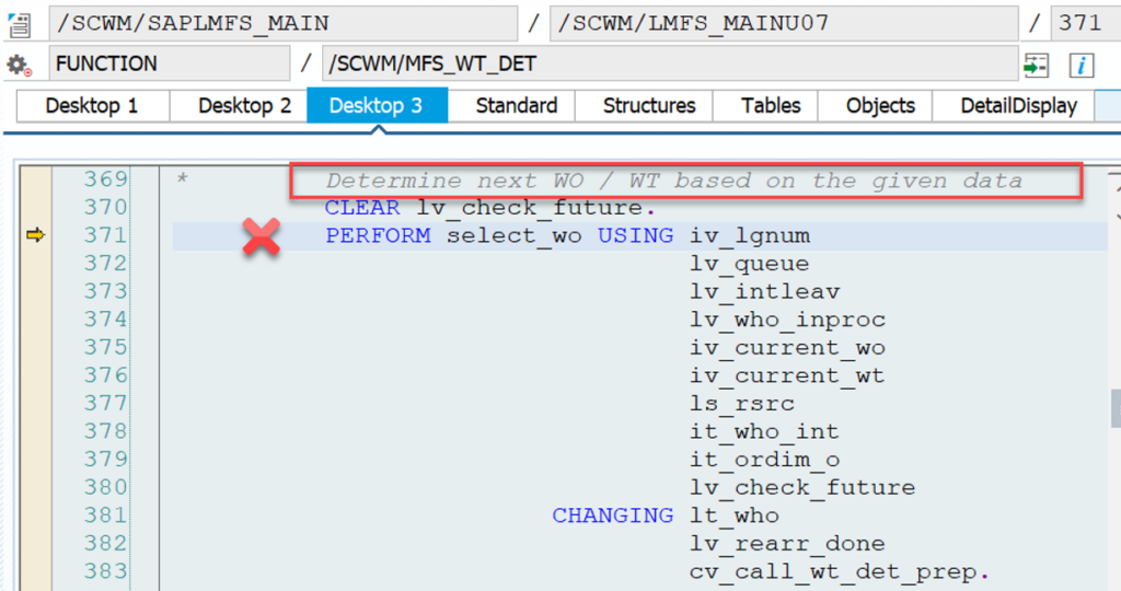 SAP EWM MFS PLC communication_13