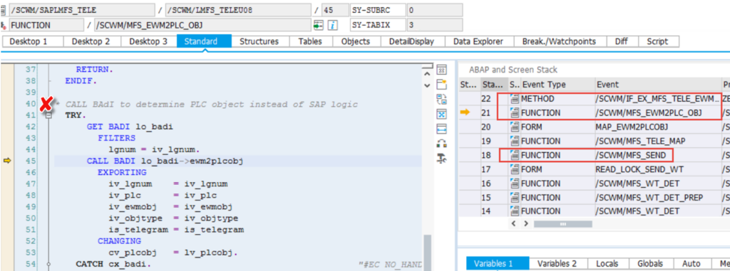 SAP EWM MFS PLC communication_23