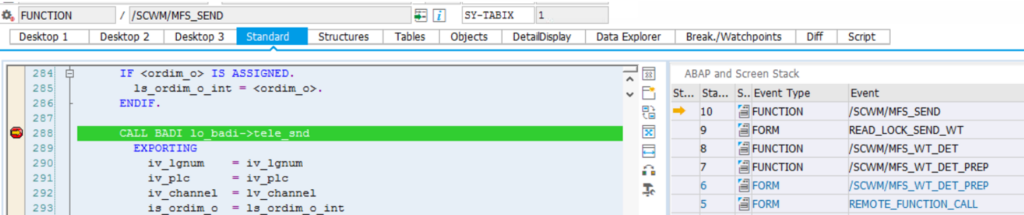 SAP EWM MFS PLC communication_26