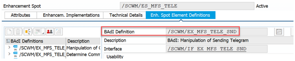 SAP EWM MFS PLC communication_27