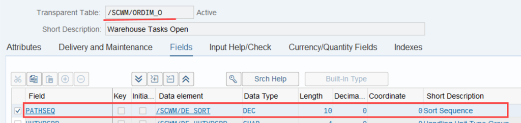 SAP EWM storage bin sorting CLSP_27